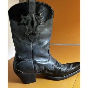 Ariat Adelaide Leather Gray Black Western Cowgirl Riding Tall Boots Womens 7.5